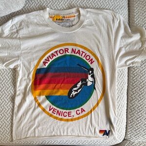 Aviator Nation Multicolor Graphic Tee